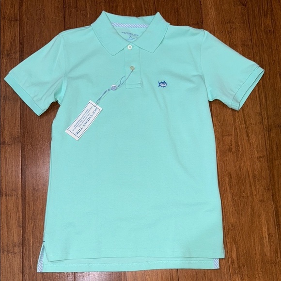 Southern Tide Other - Southern Tide, the Skip Jack polo boys size large (12-14) in mint green NWT
